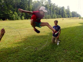 jumping