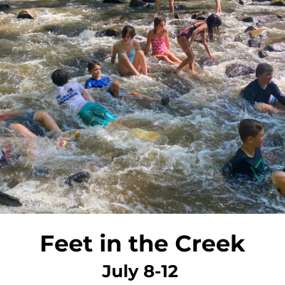 Feet in the Creek
