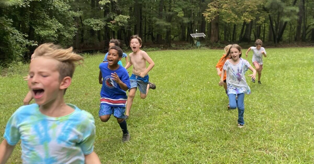 Kids Running